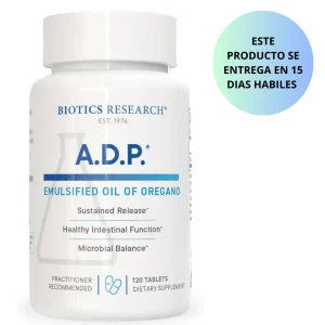 A.D.P complemento dietetico con aceite emulsionado de oregano , 120 capsulas